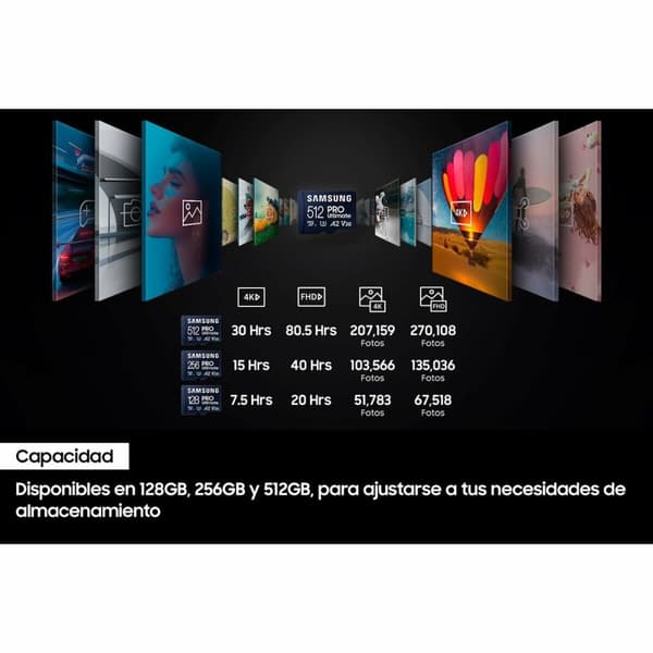 Mikro SD-kort Samsung MB-MY256SA/WW 256 GB