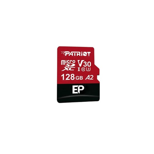 Micro-SD Minneskort med Adapter Patriot Memory PEF128GEP32MCX