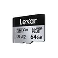 Pikkukuva 1 / 2: Micro SD -Kortti Lexar Lexar Professional SILVER PLUS 64 GB