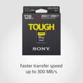Miniatyrbild 3 av 3: SONY SF-G series TOUGH SF-G128T 128 GB V90 SDXC UHS-II flashminneskort - UHS-II U3 - Class10
