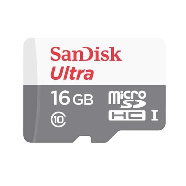 SANDISK Flashminneskort Ultra - 16 GB - Klass 10 - SDHC UHS-I