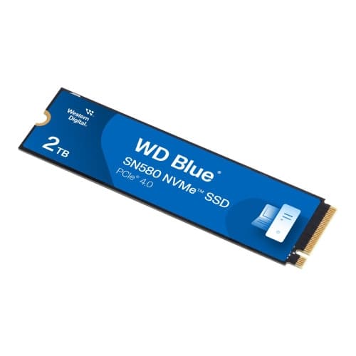 WD Blue SN580 - SSD - 2 TB - PCIe 4.0 x4 (NVMe)