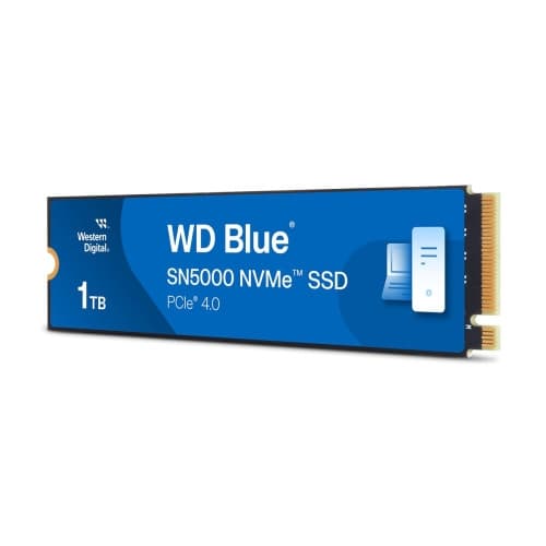 WD Blue SN5000 WDS100T4B0E - SSD - 1 TB - PCIe 4.0 x4 (NVMe)
