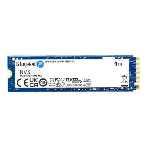 Kingston NV3 - SSD - 1 TB - PCIe 4.0 x4 (NVMe)