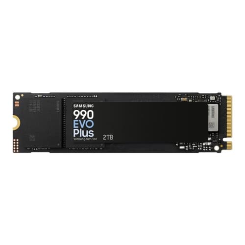 Samsung 990 EVO Plus MZ-V9S2T0 - SSD - 2 TB - PCIe 5.0 x2 (NVMe)