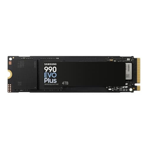 Samsung 990 EVO Plus MZ-V9S2T0 - SSD - 4 TB - PCIe 5.0 x2 (NVMe)
