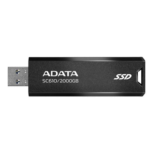 ADATA SC610 - USB flash-enhet - 2 TB Svart
