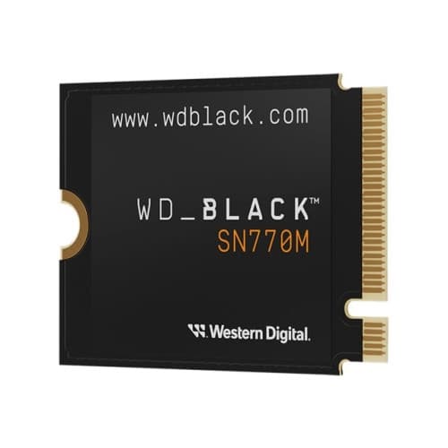 WD_BLACK SN770M WDS200T3X0G - SSD - 2 TB - mobil spelenhet - PCIe 4.0 x4 (NVMe)