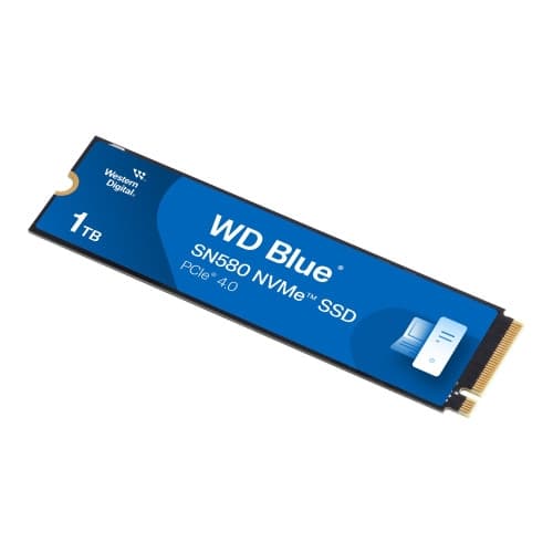 WD Blue SN580 WDS100T3B0E - SSD - 1 TB - PCIe 4.0 x4 (NVMe)