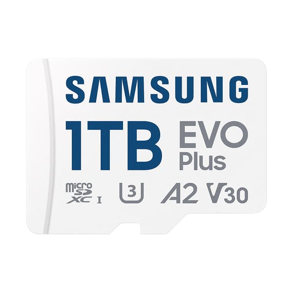 Samsung EVO Plus microSDXC UHS-I 1TB – Snabb, pålitlig och mångsidig lagring