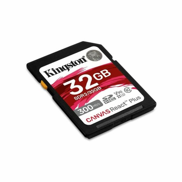 BRUGT Mikro-SD-hukommelseskort med adapter Kingston SDR2/32GB 32 GB SDXC UHS-II 8K Ultra HD (Refurbished A)