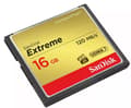 Pikkukuva 6 / 9: SanDisk Extreme 16GB 120MB/s CompactFlash-muistikortti - kulta/punainen