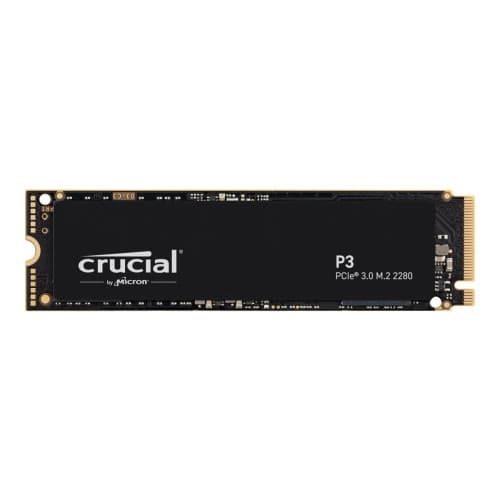 Crucial P3 - SSD - 4 TB - PCIe 3.0 (NVMe)