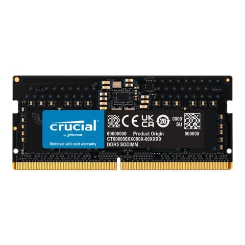 Crucial - DDR5 - modul - 8 GB - SO DIMM 262-pin - 2400 MHz / PC5-38400 - ej buffrad
