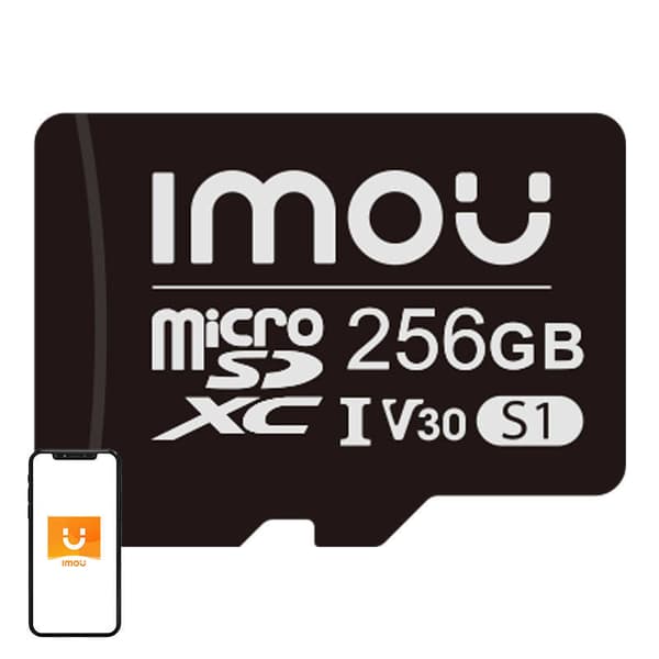 Minnekort IMOU 256 GB microSD (UHS-I, SDHC, 10/U3/V30, 95/38)