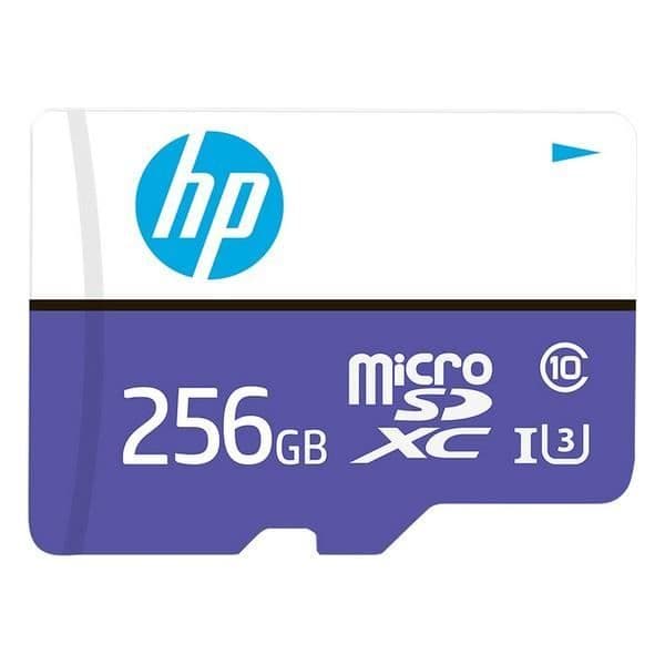 Micro SD-minneskort - HP - HFUD 256 GB - Klass 10 - Stöt- och vattentålig