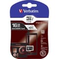 Miniatyrbild 2 av 3: 16 GB Class 10 microSDHC flashminneskort - VERBATIM