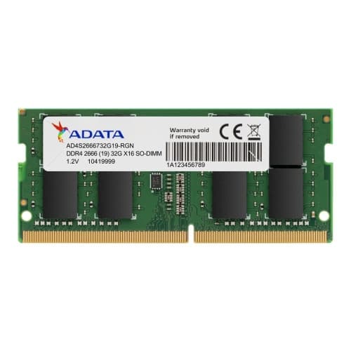 ADATA Premier Series - DDR4 - modul - 32 GB - SO DIMM 260-pin - 1600 MHz / PC4-25600 - ej buffrad