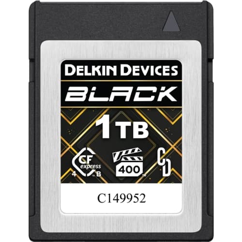 Delkin CFexpress 4.0 BLACK | Type B | R3630/W3130 (VPG400) 1TB