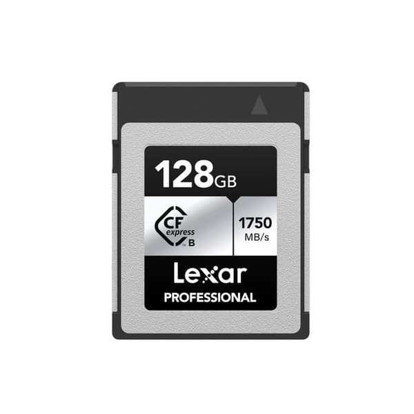 LEXAR Professionell CFexpress 128 Go Typ B Kort SILVER Serien 1750R/1300W MB/s