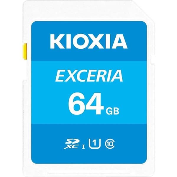 KIOXIA 64GB Exceria U1 Klass 10 SD-kort - LNEX1L128GG4