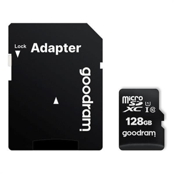 GOODRAM M1AA C10 128GB Micro SD-minneskort med adapter