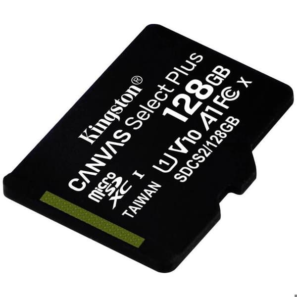Kingston Technology Canvas Select Plus flashminne 128 GB MicroSDXC Class 10 UHS-I (128 GB MICROSDXC CANVAS SELECT - 128 GB, mikro