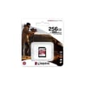 Miniatyrbild 3 av 4: Kingston Minneskort SD 256GB Canvas React Plus 300/260 UHS-II U3 - 0740617301977
