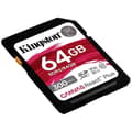 Miniatyrbild 2 av 3: SD-minneskort - Kingston - Canvas React Plus - 64 GB - 300 MB/s - UHS-II U3 V90