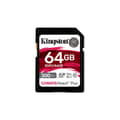 Miniatyrbild 1 av 3: SD-minneskort - Kingston - Canvas React Plus - 64 GB - 300 MB/s - UHS-II U3 V90