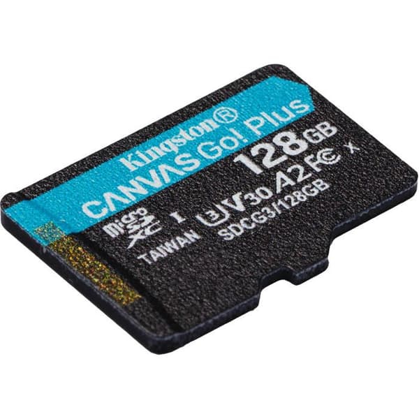 Flashminne - Kingston - Canvas Go! Plus - 128 Go - MicroSD - Klass 10 UHS-I