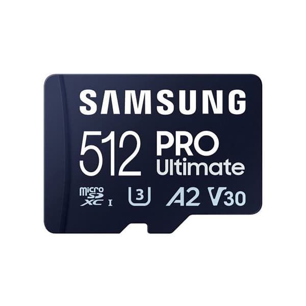 Minneskort micro SD - Samsung - PRO Ultimate - 512Go - UHS-I - 200 Mo/s - 130 Mo/s