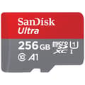 Miniatyrbild 1 av 3: Sandisk Micro SD Memory Card Ultra microSDXC Card 256GB + SD Adapter 150MB/s A1 Class 10 UHS-I