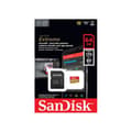 Miniatyrbild 2 av 3: SanDisk Extreme 64 GB UHS-Klass 3 microSD-kort stöttålig, vattentät