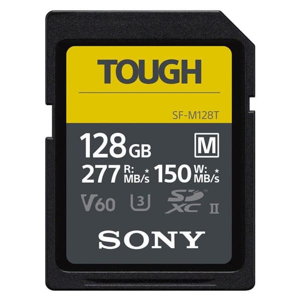 Sony SD-kort Tough 128 GB r277/w150 - sfm-128t