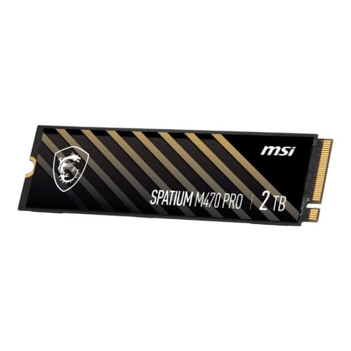 MSI SPATIUM M470 PRO - SSD - 2 TB - PCIe 4.0 x4 (NVMe)