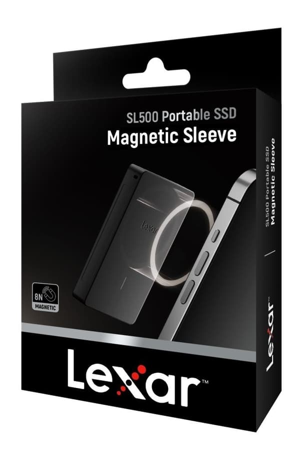 Ssd acc sleeve/lsl500xsleeve-rnbng, Lexar