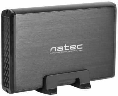 HDD'er kabinetter og etuier, eksternt HDD kabinet RHINO 3,5" sort NKZ-0448, Natec