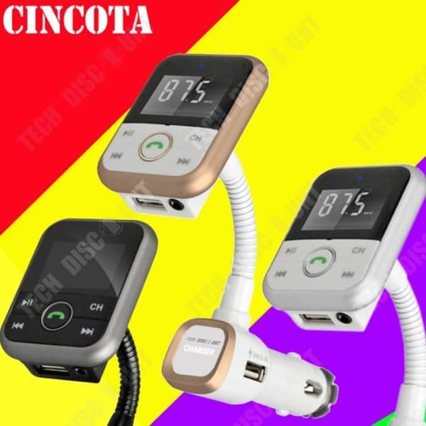 TD® Bluetooth-spelare Två USB-portar Stöder TF-kort/HDD Auto-minne
