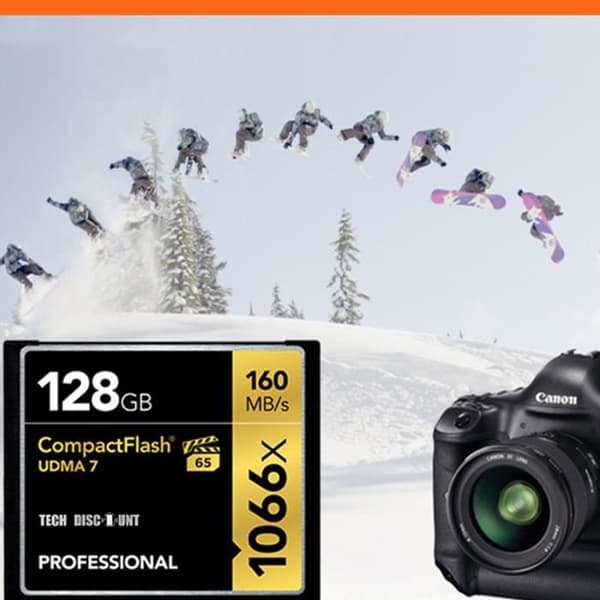TD® cf minneskortsöverföring läshastighet liten 64GB-kontakt effektiv kamerakompatibel snabbteknologi