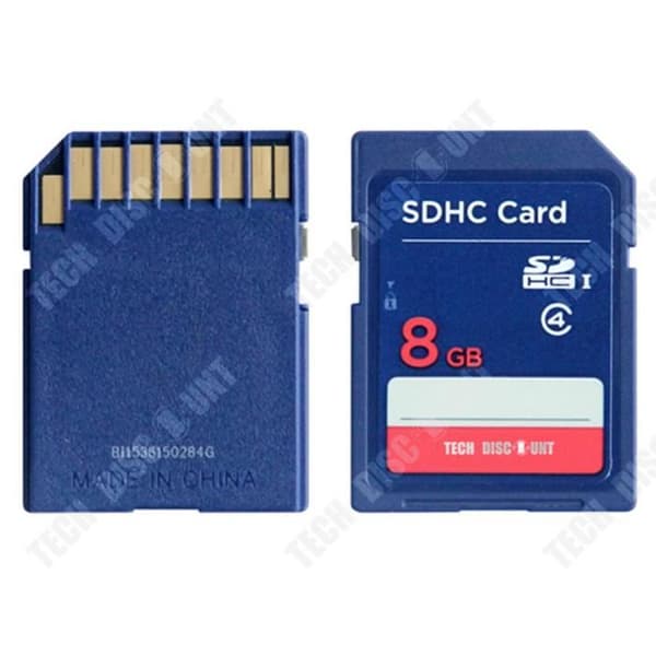 TD® Micro SD-kort 8 GB minneskamera nitendo switch extern mobiltelefon samsung adapter surfplatta smartphone