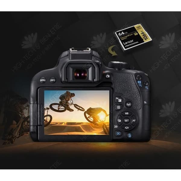 HTBE® 64G High Speed 4K Digital SLR-kamera High Definition Video Minneskort SD-kort Minneskort Recorder Con
