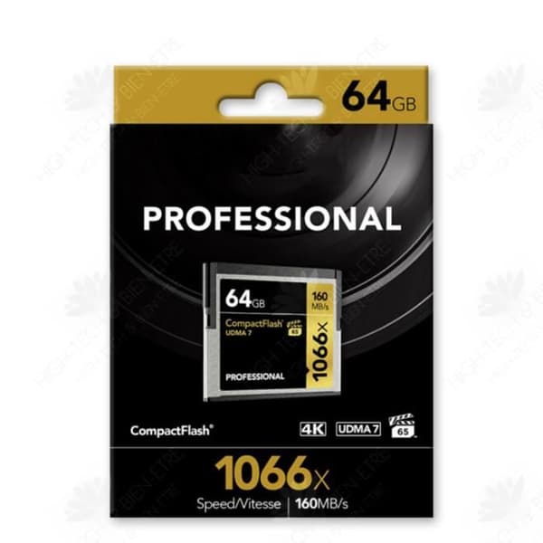HTBE® 64G High Speed 4K Digital SLR-kamera High Definition Video Minneskort SD-kort Minneskort Recorder Con