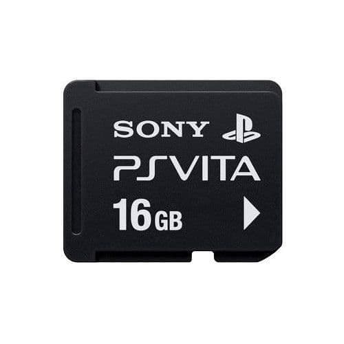 Minneskort - Sony - PS Vita - 16 Go - Flashminnesmodul - Svart- USED