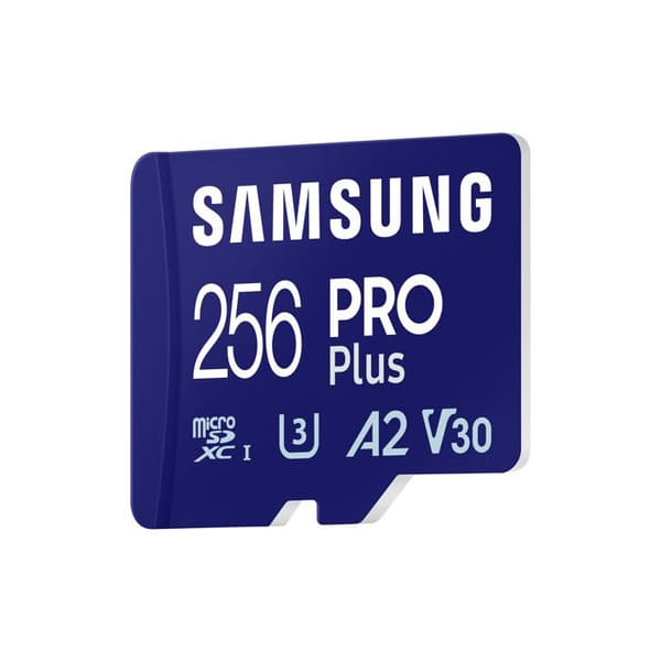 Samsung 256GB Pro Plus Micro SDXC-minneskort (2023) upp till 180/130MB/s