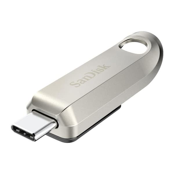 USB-minne - SANDISK - Ultra Luxe - 512 Go - USB Type-C - Lästakt 400 Mo/s Silver