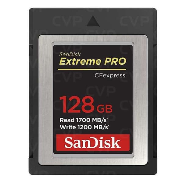 Flashminneskort - Sandisk - SDCFEexpress 128GB - Läshastighet 1700MB/s - Skrivhastighet 1200MB/s