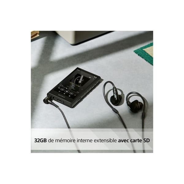 Ljud- och videospelare MP3-MP4 - Sony - NW-A306 - 32 GB - Hi-Res - Bluetooth LDAC aptX HD