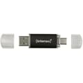 Miniatyrbild 2 av 2: USB-minne - INTENSO - Twist Line - 512 GB - USB 3.2 Gen 1x1 - USB-C och USB-A - 70 MB/s