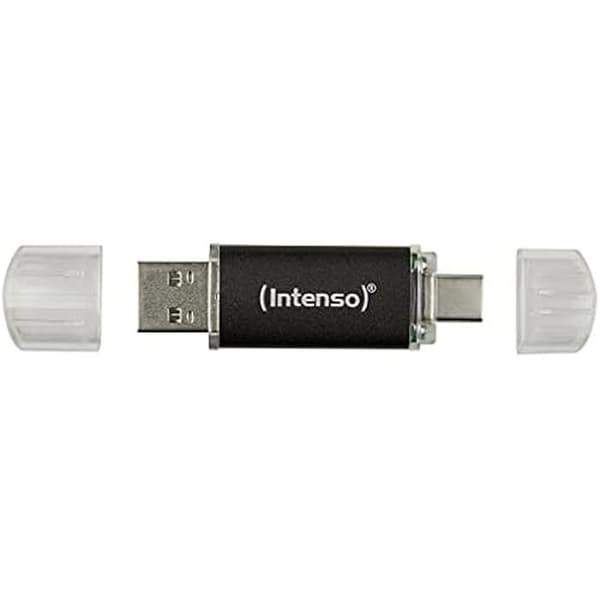 USB-minne - INTENSO - Twist Line - 512 GB - USB 3.2 Gen 1x1 - USB-C och USB-A - 70 MB/s